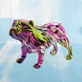 thumbnail image 3 of Escultura de bulldog de resina decorativa, figura de perro, estatua, decoración de mesa segundo, 3 of 8