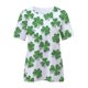 thumbnail image 4 of Camiseta de manga corta con estampado de día de San Patricio para mujer Fridja bn1062, 4 of 5