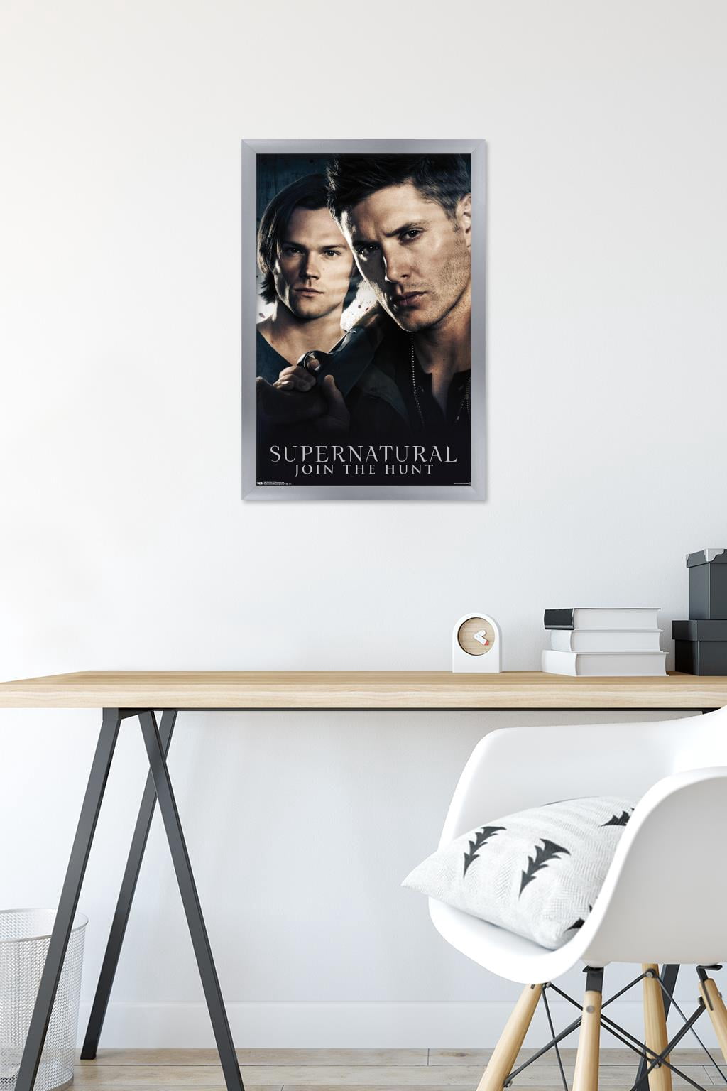 Supernatural - Brothers Wall Poster, 14.725" x 22.375", Framed