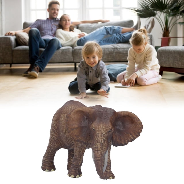 Animaux Sauvages Modèle, Peint à la Main Éléphant Modèle Confortable Sentiment de la Main pour la Maison Éléphant