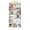 White, variant on Fnova Modern 72" 6-Tier Storage Shelf, Wooden Shelving Unit, Closed Back & Side Panels for Living Room/Kitchen/Home Office, Easy Assembly
