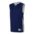 thumbnail image 5 of Alleson Athletic 589RSPW Womens Single Ply Reversible Jersey - Purple White, 5 of 7