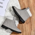 thumbnail image 7 of Bnwani Womens Boots New Winter Cotton Velvet Fleece 0 Boot Gray Size 8.5, 7 of 7