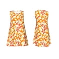 thumbnail image 7 of Lsque Orchids Flowers Pattern Summer Dresses for Women – Sleeveless T-Shirt Swing Sundress, Perfect for the Beach and Casual Days, 7 of 7