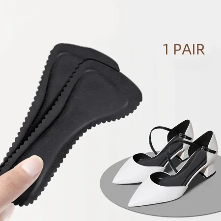 

Self-adhesive Sandals Insoles Breathable Sweat-absorbent High Heel Shoes Sole Stickers Seven Point Pad Soft Bottom Comfortable black EU35-36