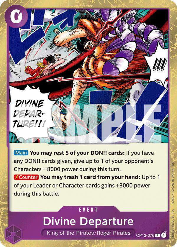 carrying his will booster box One Piece OP-13 Carrying On His Will Booster Box main image 0