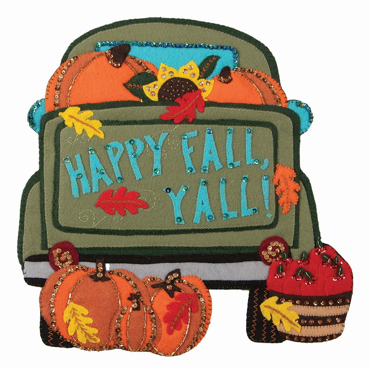 Felt Street™ Happy Fall Y'all Felt & Sequin Kit