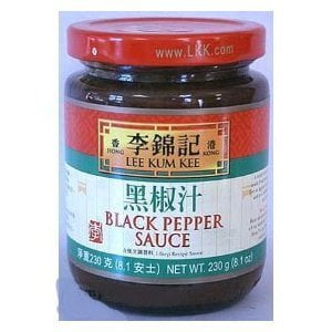 Lee Kum Kee Black Pepper Sauce 8.1-ounce Jars (Pack of 3) by