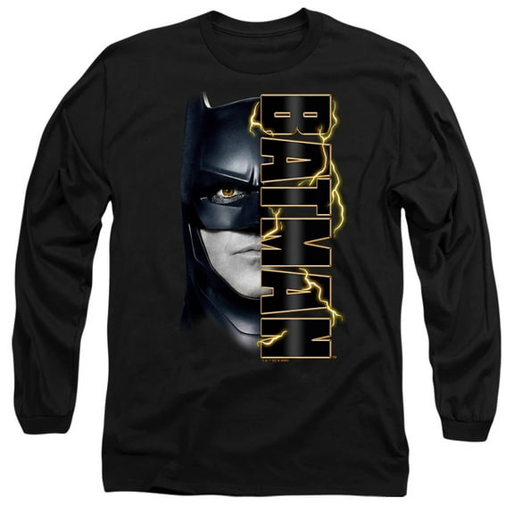 The Flash Batman Unisex Adult Long-Sleeve T Shirt