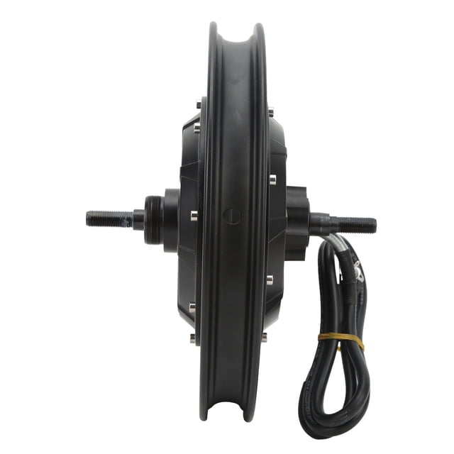 Motor de cubo de rueda de 14 pulgadas, 36 V-72 V, 2000 W a 3500 W, motor de cubo de freno de disco para bicicleta eléctrica y scooter