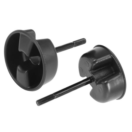 

X AUTOHAUX 2pcs Hardtop Top Hard Panel Mounting Knob Replacement Screws Fit for Jeep Wrangler JK 2dr Unlimited 4dr 2007-2019