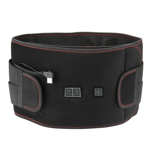 Waist Brace,Electric Heat Therapy Far Far Infrared Waist Belt Heating