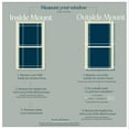 thumbnail image 6 of MOOD Custom Faux Wood Blinds | 32 Inch Blinds for Windows | 32 Inches Wide x 64 Inch Tall | 2 Inch Cordless Blackout Venetian Shade for Interior Windows and Doors | Luxe White | 32"W x 64"H, 6 of 7