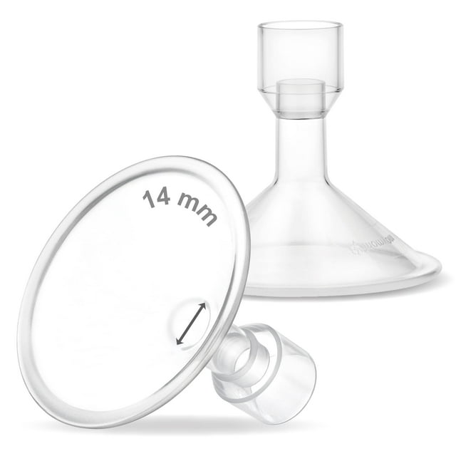 Protectores para sacaleches Maymom MyFit 14mm 2 piezas compatibles con Medela