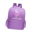 thumbnail image 4 of Mochila de ballet de poliéster, bonita bolsa de ballet para fitness, viajes, natación, regalo baile violeta, 4 of 9