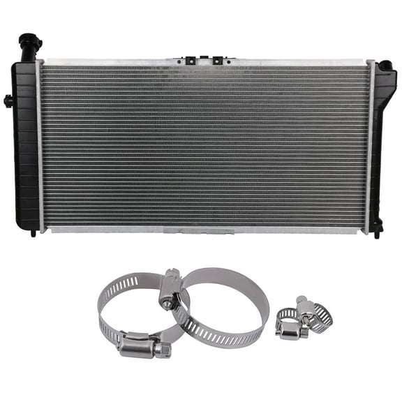 Replacement for 1995 1996 1997 for Oldsmobile Cutlass Supreme Sedan SL CCIYU Plastic Aluminum Radiator and Oil Hose Clamps