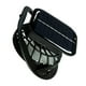 thumbnail image 2 of Ventilador de mano recargable con carga solar USB, batería de 1000 mAh, ventilador eléctrico para tapas solares, tipo orificio, 2 of 14