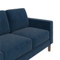 thumbnail image 4 of DHP Bryanna 3 Seater Sofa, Gray Velvet, 4 of 8