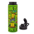 thumbnail image 3 of Botella de agua Silver Buffalo Nickelodeon Teenage Mutant Ninja Turtle Power, acero inoxidable, 750 ml, 3 of 7