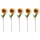 thumbnail image 1 of GOOHOCHY 5 unids decoraciones de girasoles artificiales retro girasoles simulación girasol (amarillo), 1 of 7