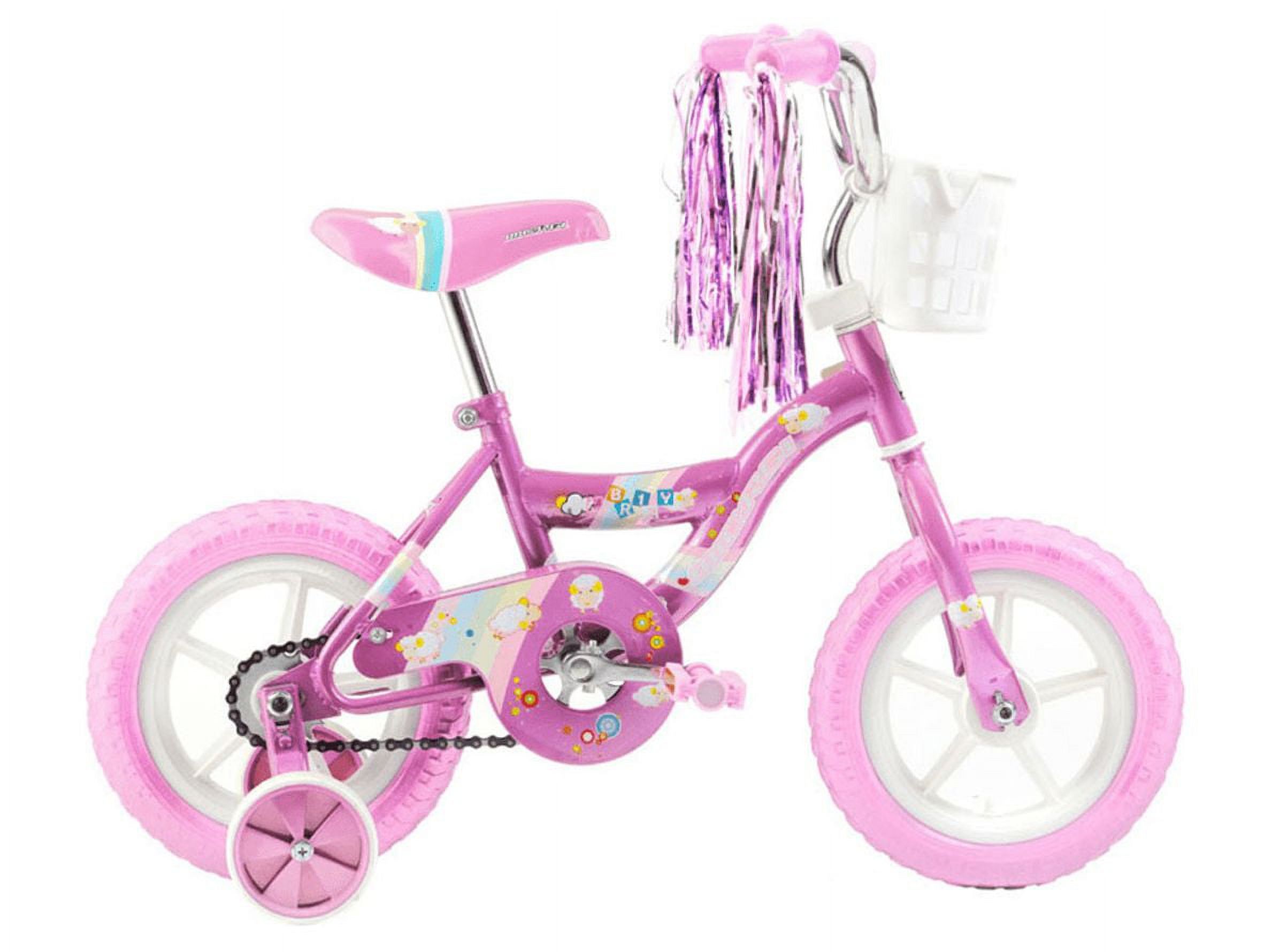 USToyOutlet 12" Kids Beginner Bike with Foam Tires, Pink photo 4