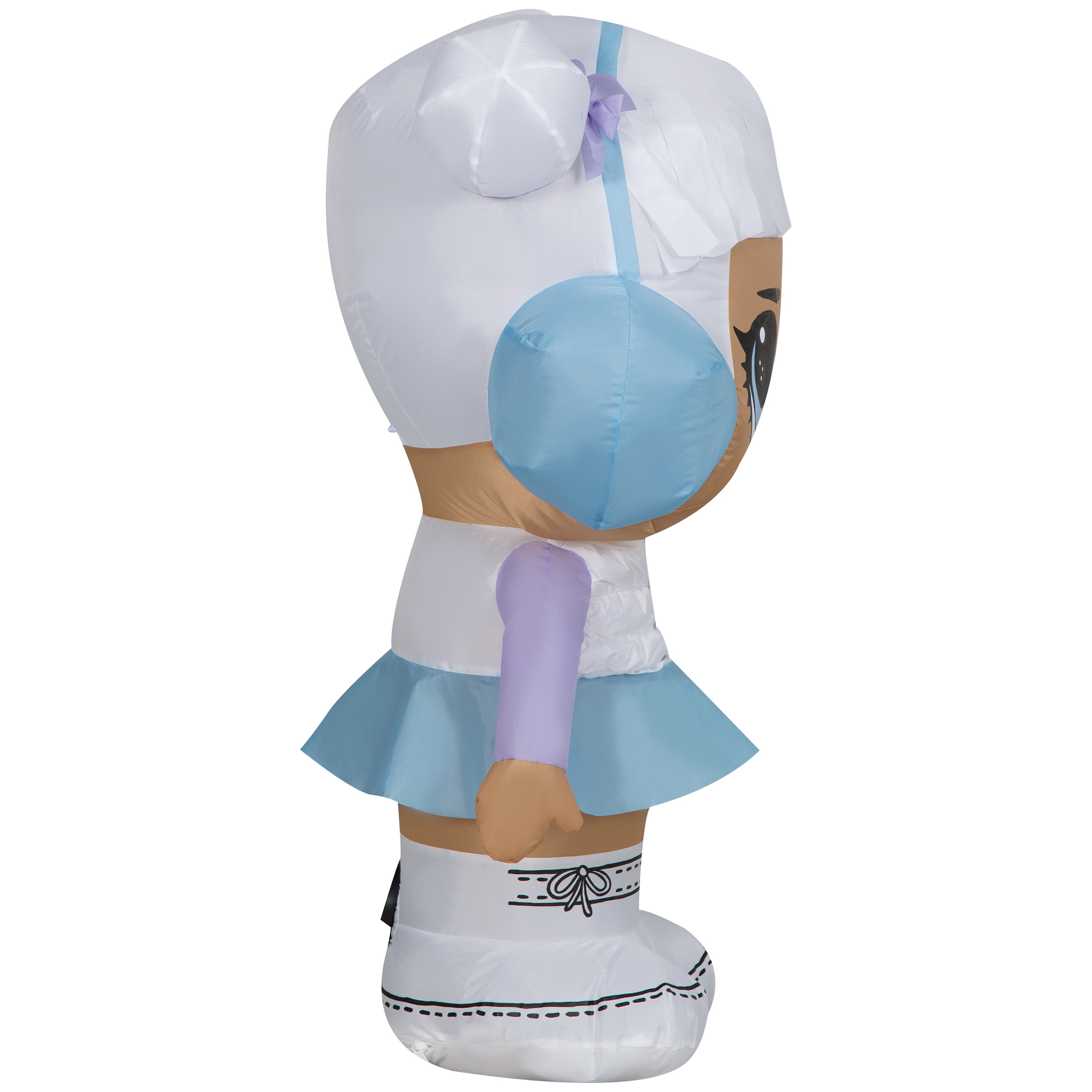 Gemmy Airblown LOL Doll Snow Angel with Candy Cane