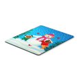 thumbnail image 1 of "Ratón de Caroline's Treasures / Hot Pad / Trivet, muñeco de nieve con Pug (7115MP)" Caroline's Treasures 7115MP, 1 of 1