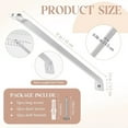 thumbnail image 4 of Sturdy 4/6Pcs Wire Shelving Support Brackets - Easy Install & Versatile Use!, 4 of 7