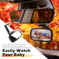 thumbnail image 5 of Forward Facing Baby Car Mirror - Clip On Car Mirror for Baby, Shatterproof & Shakeproof, Newborn Essentials, 5 of 5