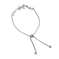 thumbnail image 4 of <p>Bowknot Bracelet, Pull Out Chain Bracelet Lightweight Wear  Comfortable Perfect Fit Shiny  For Lady</p>, 4 of 7
