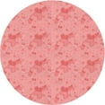 thumbnail image 1 of Ahgly Tapis Rond Lavable en Machine Intérieur Transitionnel Rose Pastel, 6 Pieds Rond, 1 of 7