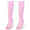 thumbnail image 3 of Calcetines Cuidado Los Pies Silicona Pedicura Suave para Secos Agrietados () Rosa, 3 of 8