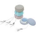 thumbnail image 4 of Shisuyan 4pcs Portable Macaron Mobile Phone Screen Cleaner Lens Cleaning Wipes Computer Glasses Cleaner Cloth Keychain for Electronic Devices Glasses Camera Lenses, 4 of 8