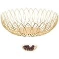 thumbnail image 2 of Frutero de alambre, frutero de escritorio, diseño hueco, cesta para guardar aperitivos., 2 of 8