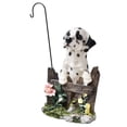 thumbnail image 2 of Estatua de perro, adorno de perro, resina coleccionable, decoración creativa para perros, estatuilla para exteriores, para balcón, césped, jardín, Estilo A, 2 of 8