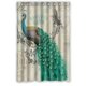 thumbnail image 1 of Cortina de ducha ABPHQTO Plumas de Pavo Real Art Nouveau Impermeable 120x180 cm, 1 of 2