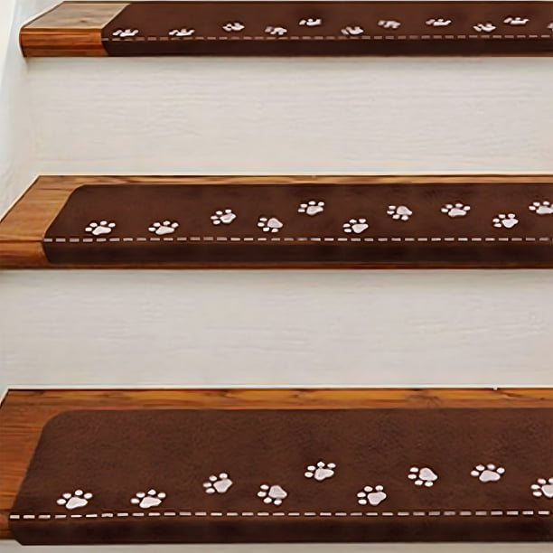 Ganfancp Alfombra de Escaleraestera de Pisoestera de Pisoestera de Piepegatina Luminosa Antideslizante Autoadhesiva Ofertas Flash Liquidación 1X Alfombrilla de Escalera