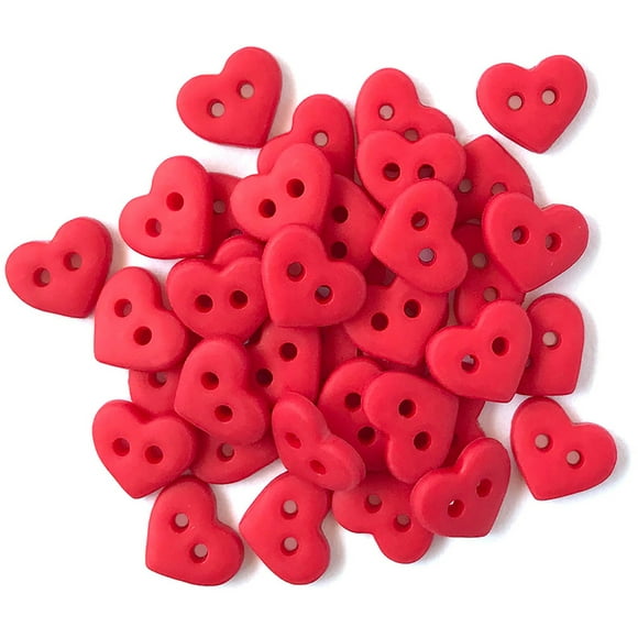 Buttons Galore Tiny Buttons-Red Heart GBTB-1826