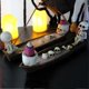 thumbnail image 3 of Resin Skull Burner-Incense Holder Hand-made Boat with Skull Incense Stand for Halloween Party Decor, 3 of 5