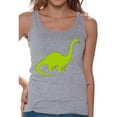 thumbnail image 1 of Awkward Styles Dinosaur Tanks Brontosaurus Shirts for Women Cute Brontosaurus Tank Top Animal Shirts for Women Brontosaurus Outfit Gifts for Her Dinosaur Themed Party Dinosaur Gifts for Women, 1 of 4
