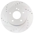 thumbnail image 5 of Geelife Coated Brake Rotor & Ceramic Pad Rear Kit w/Chemicals, 5 of 7