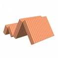 thumbnail image 2 of Abstract Foldable Mattress, Bicolour Unusual Motif, 74.8" x 35.4", Dark Orange Vermilion, by Ambesonne, 2 of 6