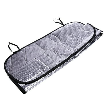 Spatiy 130* 60cm Car Windscreen Sun Shade, Front Screen Foldable Sunshade Cover Protector, Auto Windshield Visor Sun Shade Heat Reflective Sun Shield