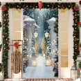 thumbnail image 4 of Wooowa 35×71Inches Christmas Door Covers, Festive Patterned Decor for Home Entryways & Holiday Exteriors, 4 of 7