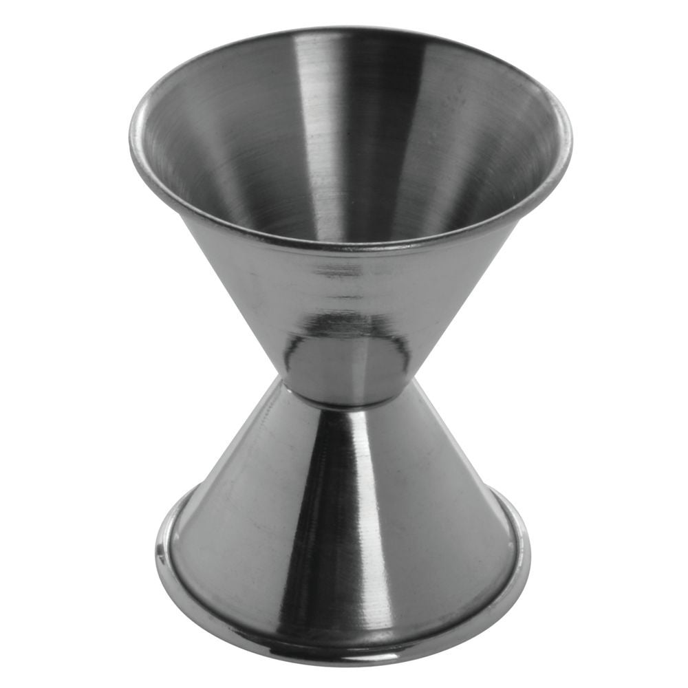 HUBERT® Double Jigger 1 and 1 1/2 oz Stainless Steel