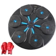 thumbnail image 2 of Boxeo Máquina De Boxeo Musical Inteligente Con Guantes BT Equipo De Entrenamiento De Enfoque De Objetivo De Boxeo Montado En La Pared Modo De Velocidad Ajustable Con Luz LED Para, 2 of 7