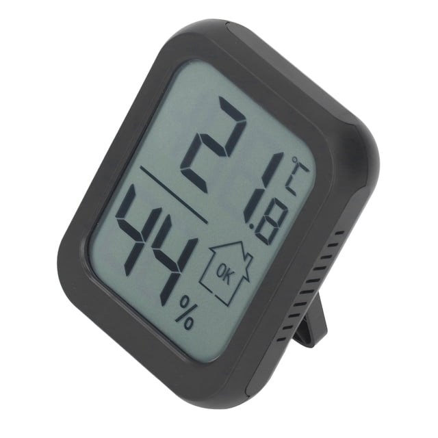 Medidor De Temperatura Y Humedad, Pantalla HD Grande, Fácil De Operar, Monitores Digitales Confiables De Temperatura Y Humedad Para Interiores