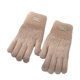 thumbnail image 5 of Guantes de lana de punto de invierno para mujeres estudiantes ciclismo guantes gruesos cálidos de doble pantalla táctil, 5 of 5