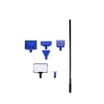thumbnail image 3 of Shisuyan Five-in One Complete Aquarium Fish Tank Brush Cleaning Kit Fish Net Rake Scraper Clip (Blue), 3 of 8