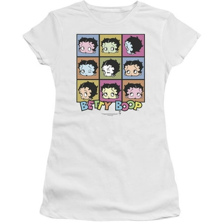 - Betty Boop She's Got The Look Girls Jr White